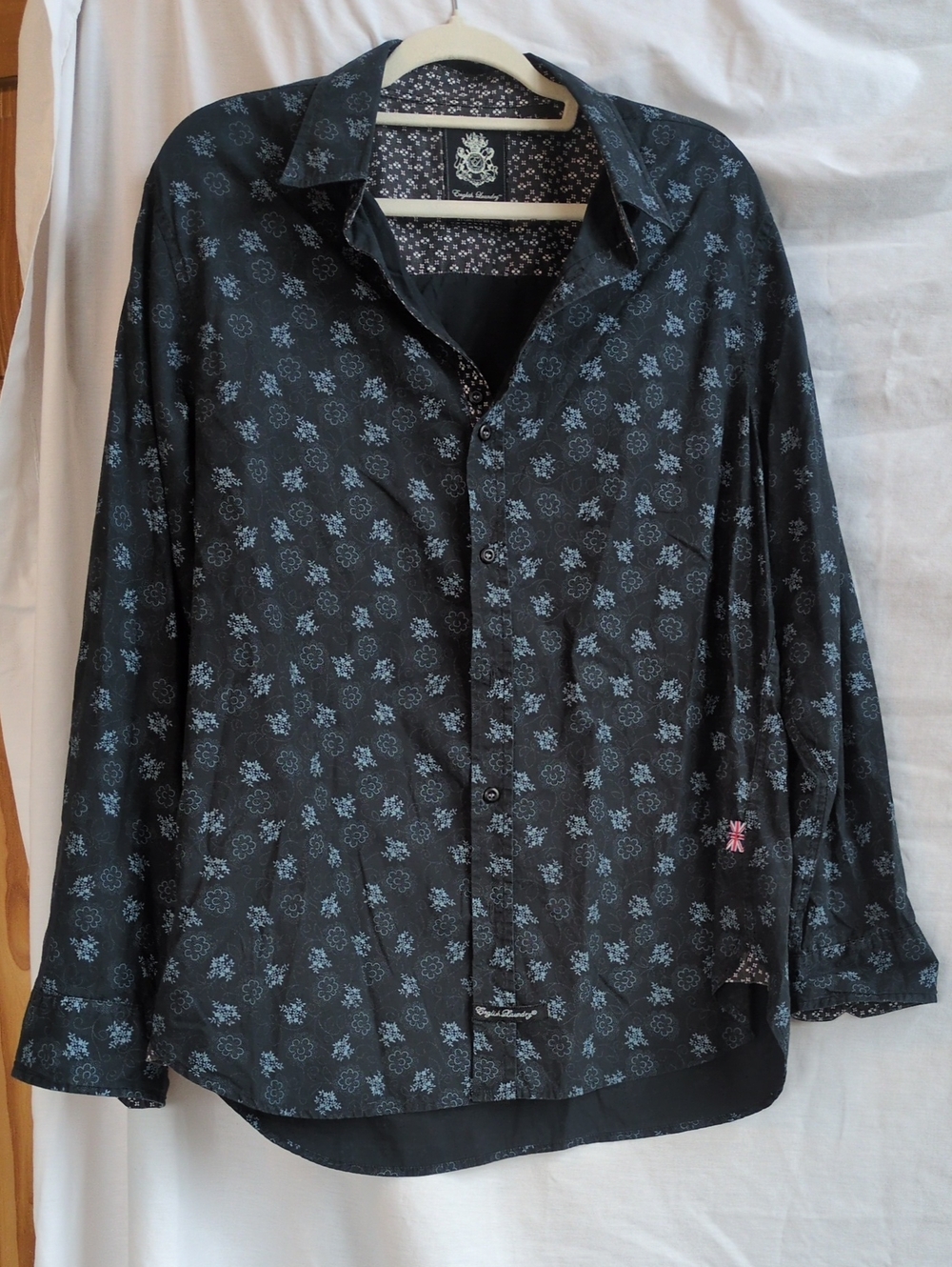 English Laundry Dress Shirt with Floral Print